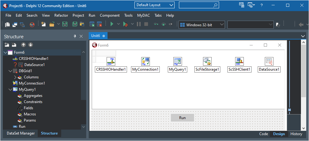 Delphi SSH Components