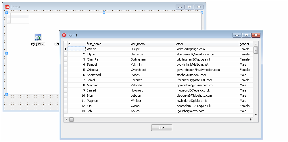 SSL Execute the query