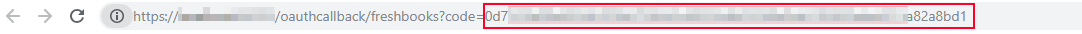 https://****************/oauthcallback/freshbooks?code=f1b25c678e4f54f6c8c7573cc6f64ff9dbcc14aac46bf9489687a7f8a34311bc