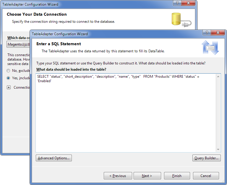 Data Source Configuration Wizard