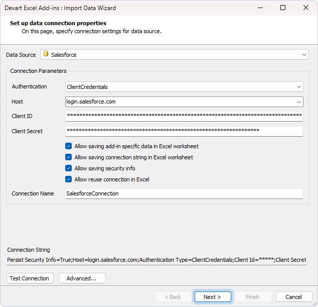 salesforce-clientcredentials-authentication-type