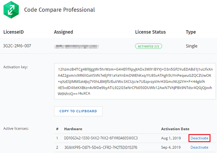 Customer Portal Deactivation