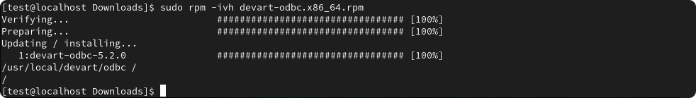 Driver is installed successfully