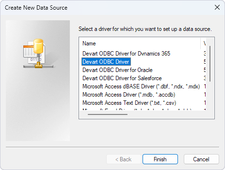 Add ODBC driver deployed using Group Policy