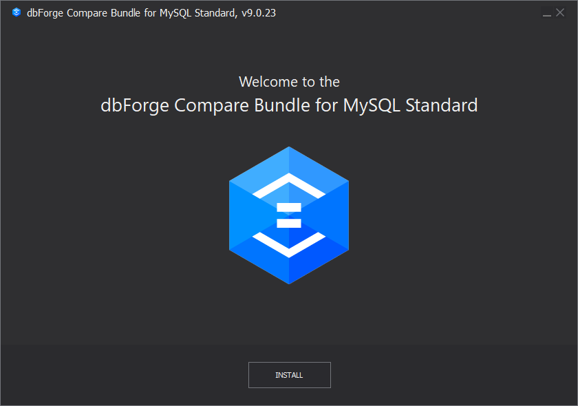 Welcome to dbForge Compare Bundle for MySQL