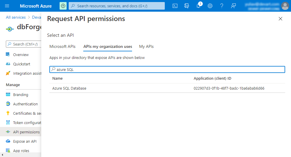 Add API permission