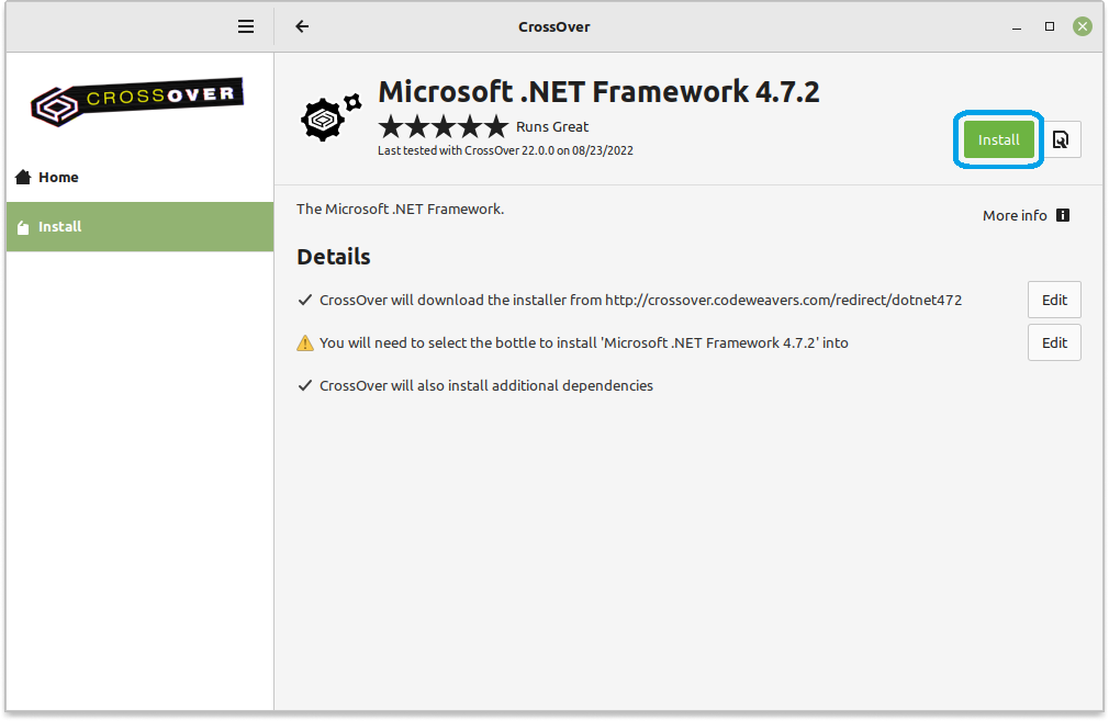 Install .NET Framework 4.7.2