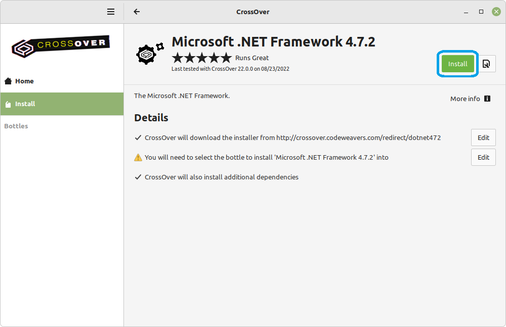 Install .NET Framework 4.7.2