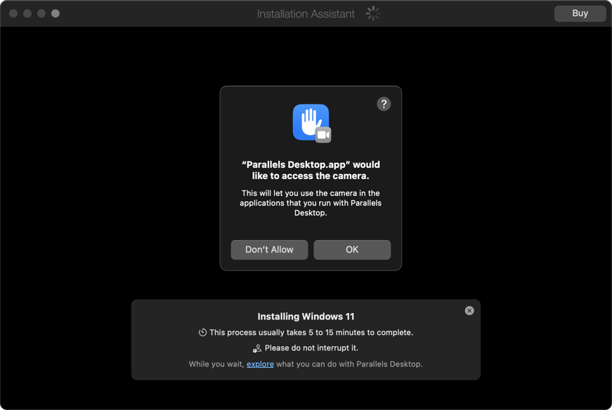 Install Parallels Desktop