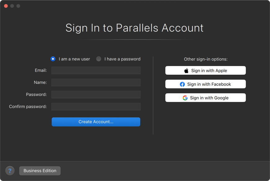 Install Parallels Desktop