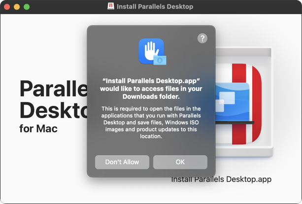 Install Parallels Desktop