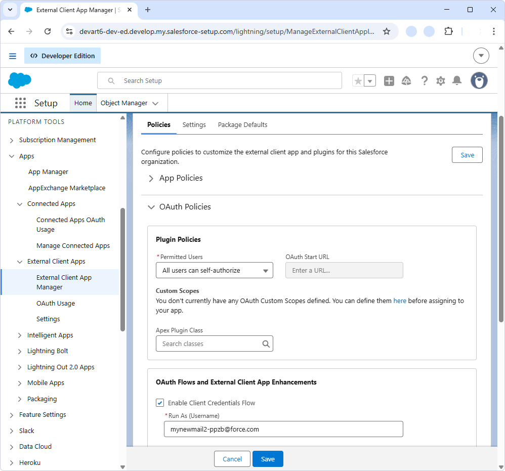 User OAuth
