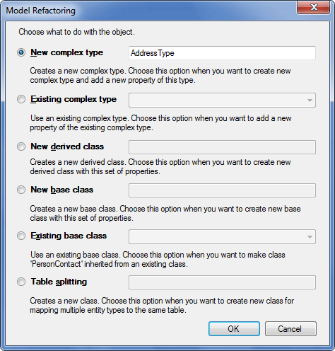 Model Refactoring page