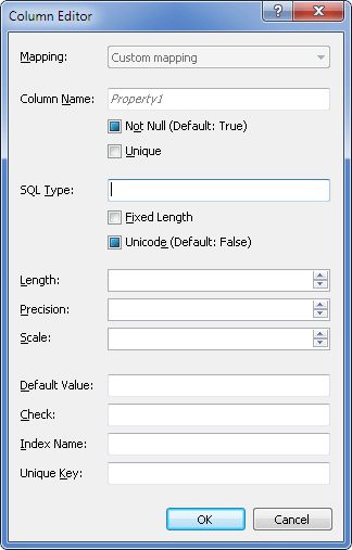 Column Editor