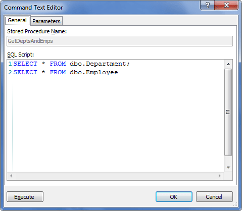 Command Text Multiple Resultsets - General