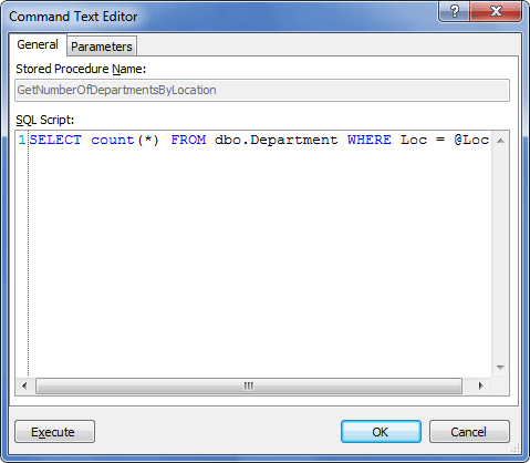 Command Text Scalar - General