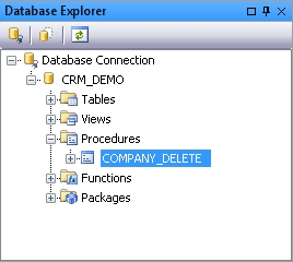 Database Explorer methods