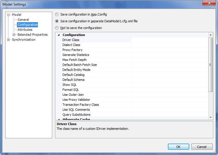 NHibernate Model Template Properties