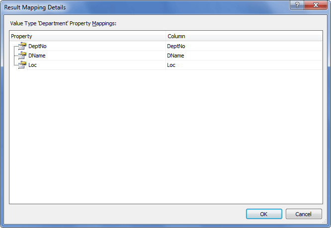 SP with Output and Resultset - Mapping Details 2