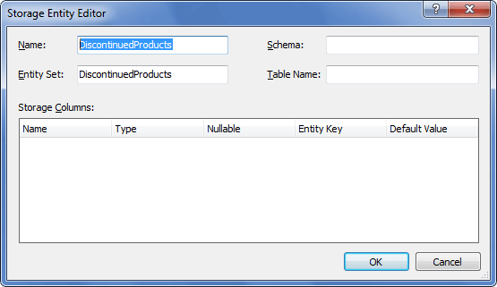 Storage Entity Editor