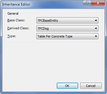 Edit the inheritance