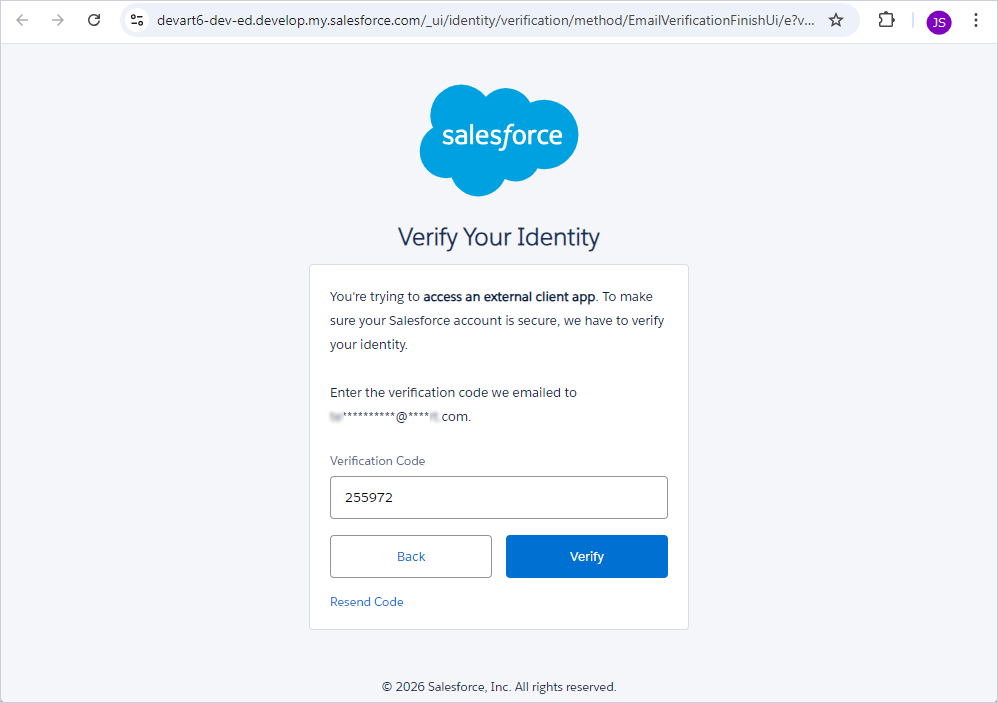 Verify your identity
