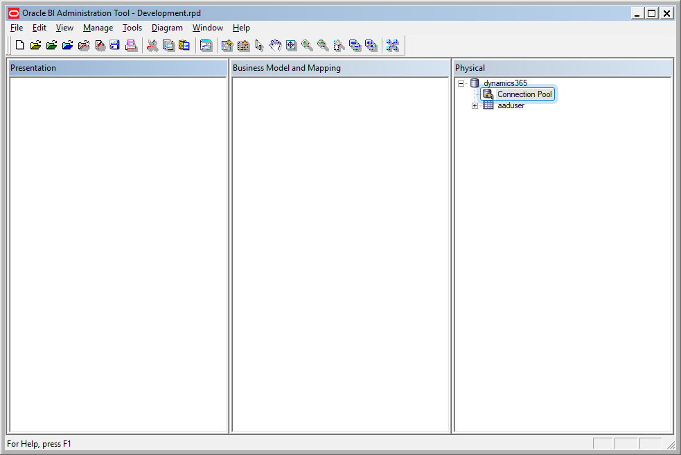 Select the necessary table