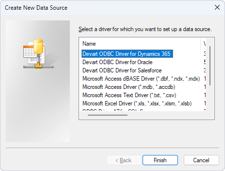Add ODBC driver deployed using Group Policy