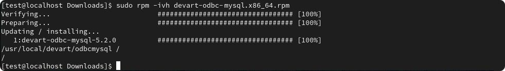 Driver is installed successfully