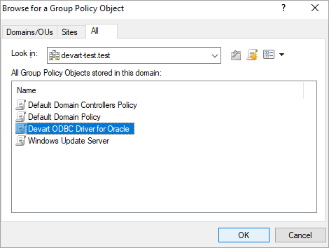 Update ODBC driver using Group Policy