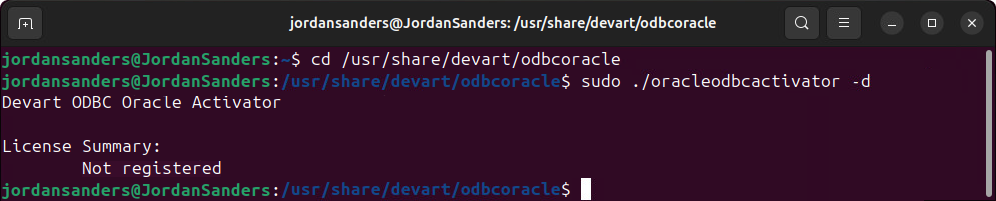 Deactivate the driver on Linux