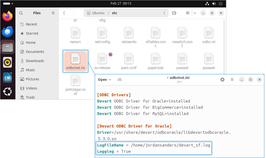 Enable tracing using driver on Linux
