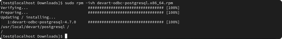 Driver is installed successfully