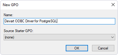 Create a New Group Policy Object