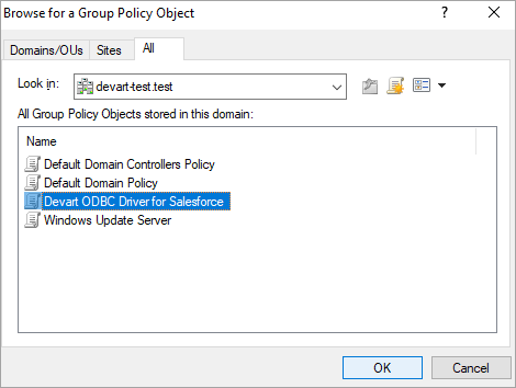 Update ODBC driver using Group Policy