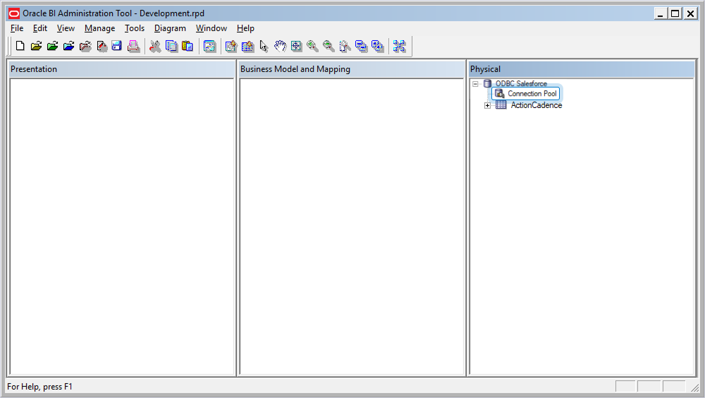 Select the necessary table