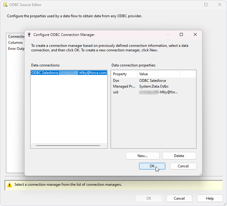 Added data connection