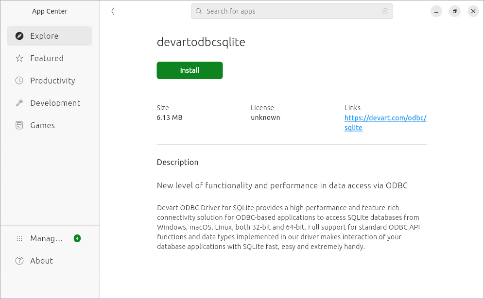 Install the driver on Linux (Ubuntu)