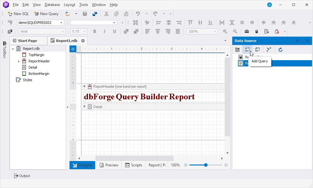 Add Query