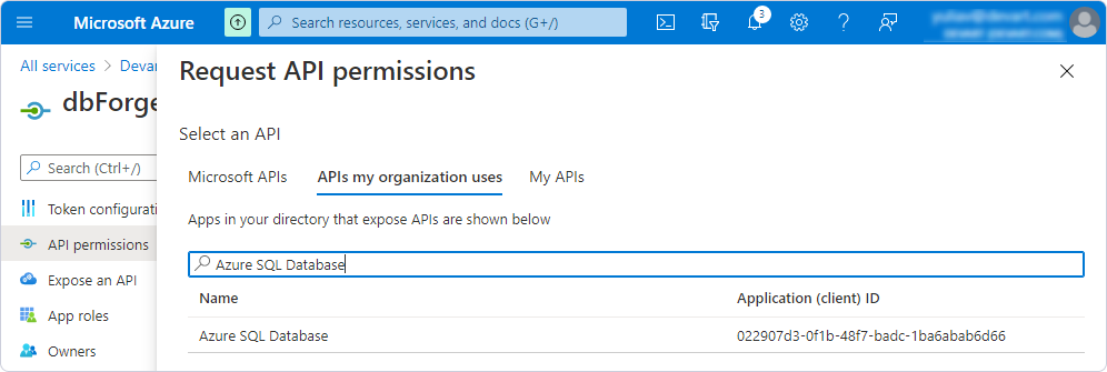 Add API permission