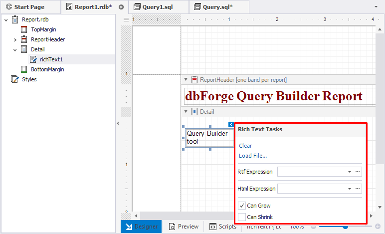 Enhanced RichText Control