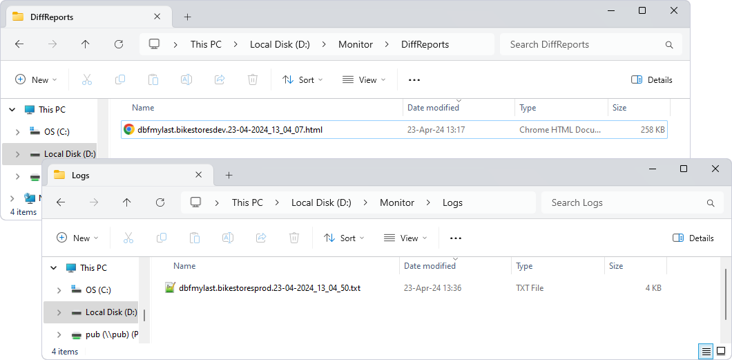 Report and Log