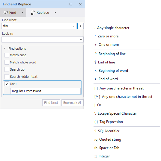 Regular Expressions