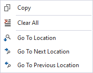 Find Resulst Options