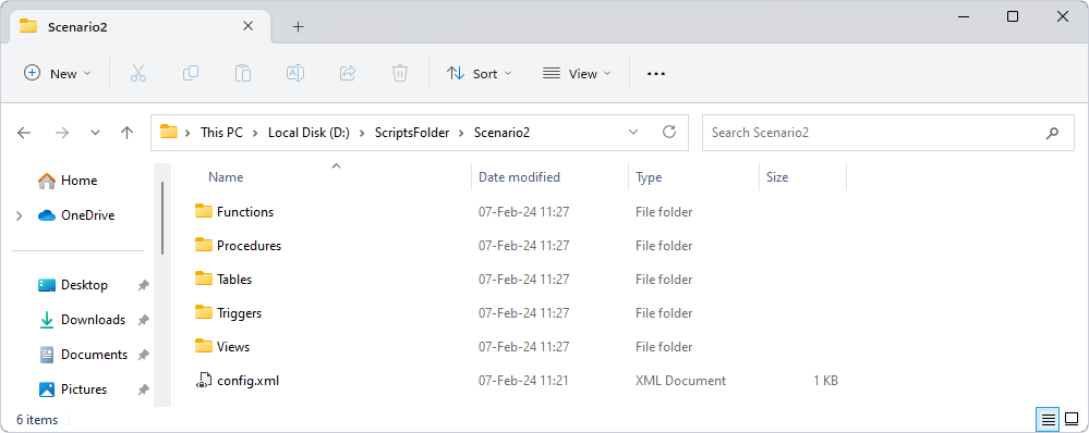 Scripts Folder Ready