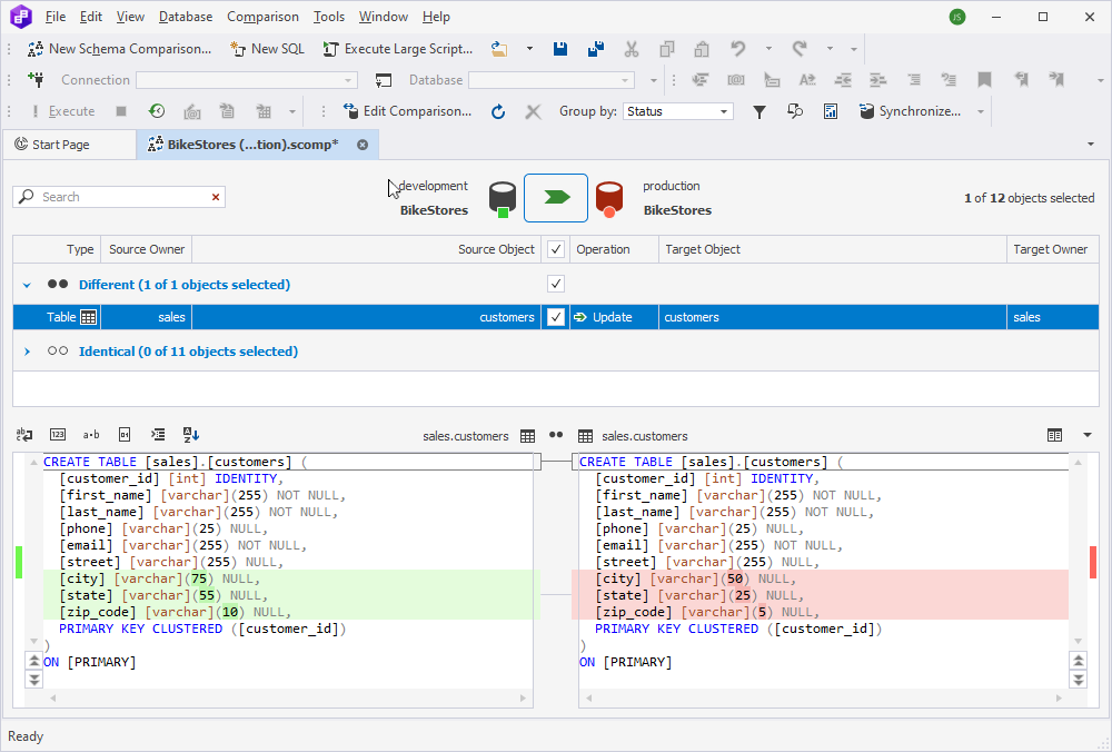 Create a .scomp template file