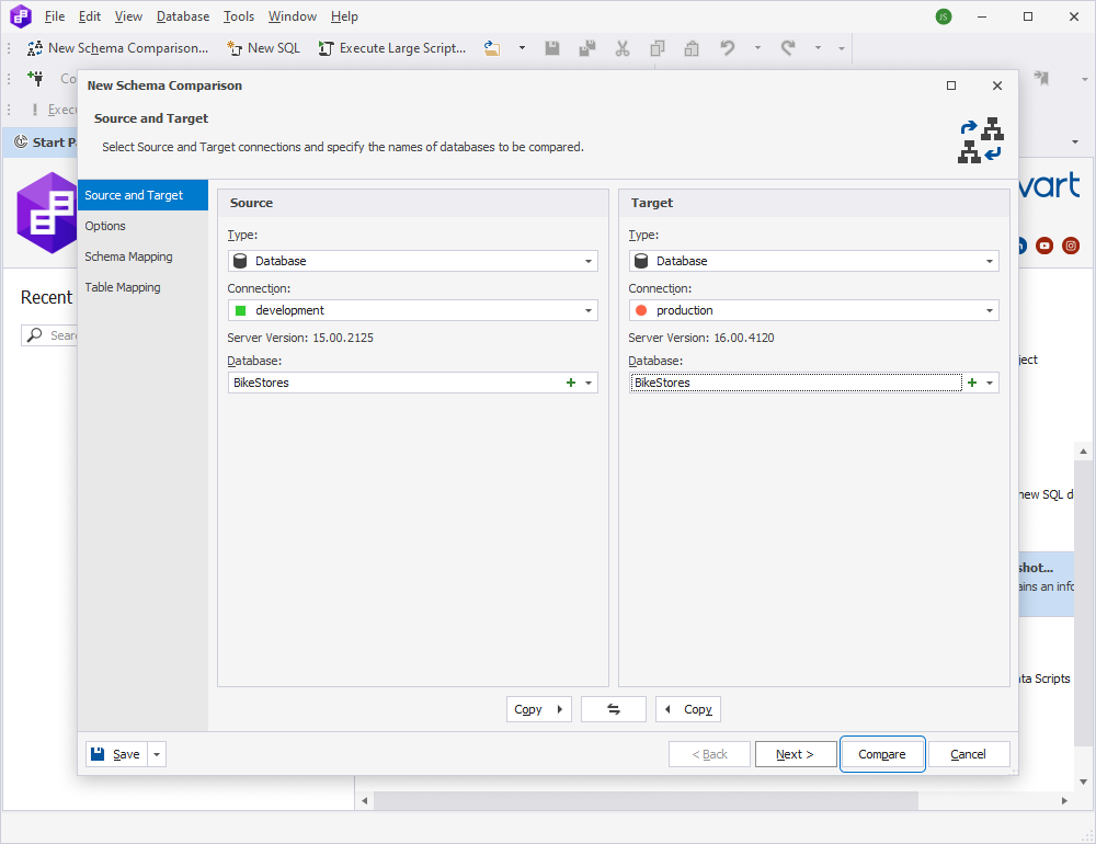 Create a .scomp template file