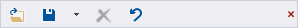 Objects Filter toolbar