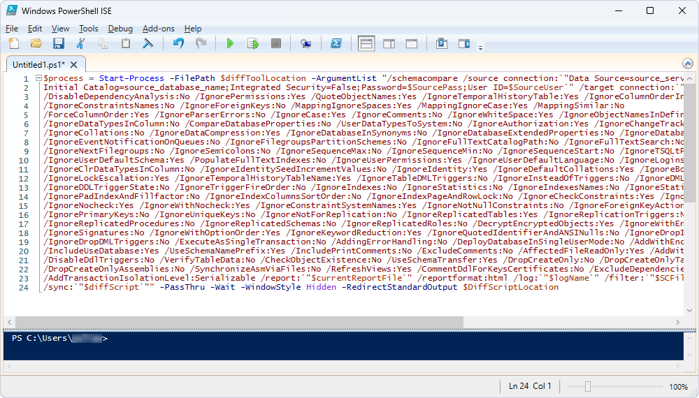PowerShell script