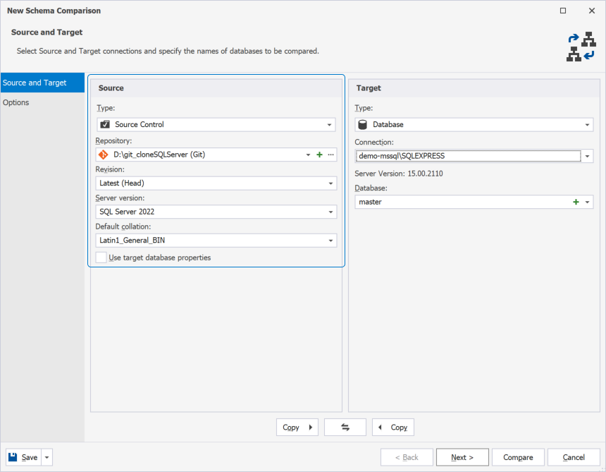 Add Git Repository as source